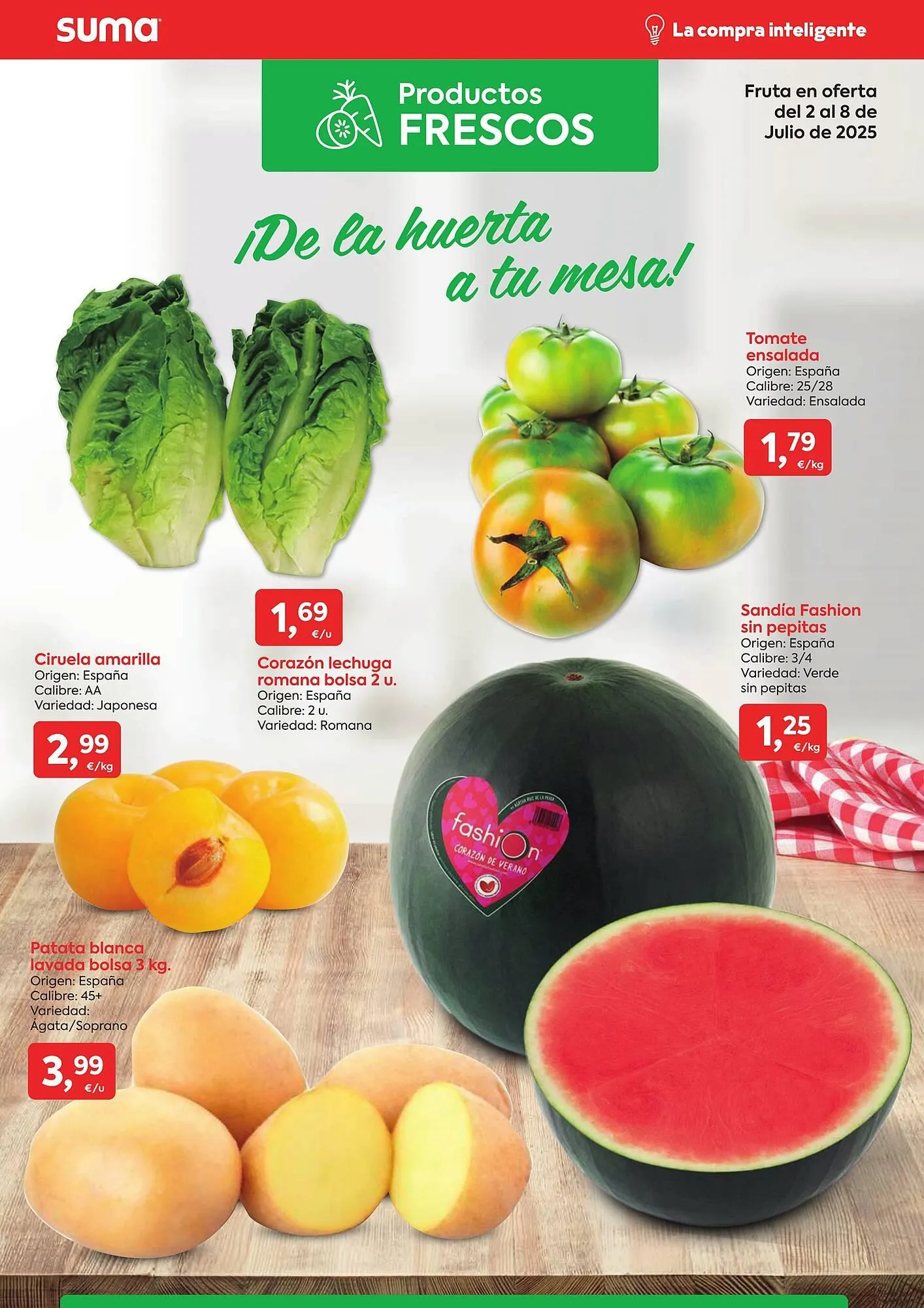 Catálogo de Folleto Suma Supermercados 2 de julio al 15 de julio 2025 - Página 2