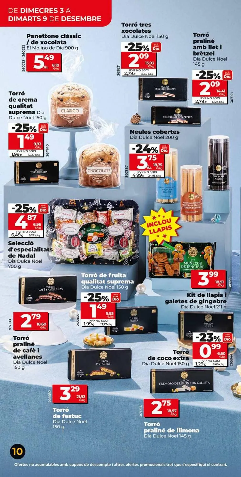 Catálogo de Folleto Dia 3 de diciembre al 9 de diciembre 2025 - Página 10