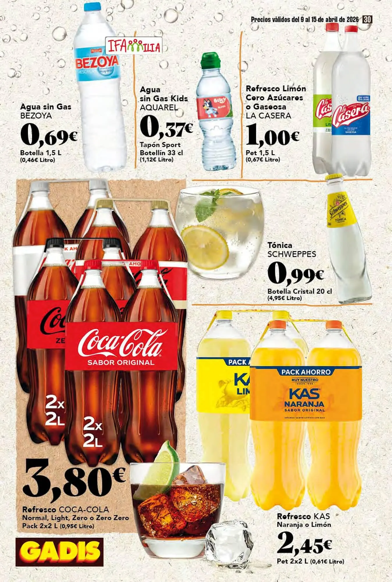Catálogo de Folleto Gadis 9 de abril al 15 de abril 2026 - Página 30