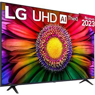 TV LED 65" - LG 65UR80006LJ, UHD 4K, Inteligente α5 4K Gen6, Smart TV, DVB-T2 (H.265), Azul Ceniza