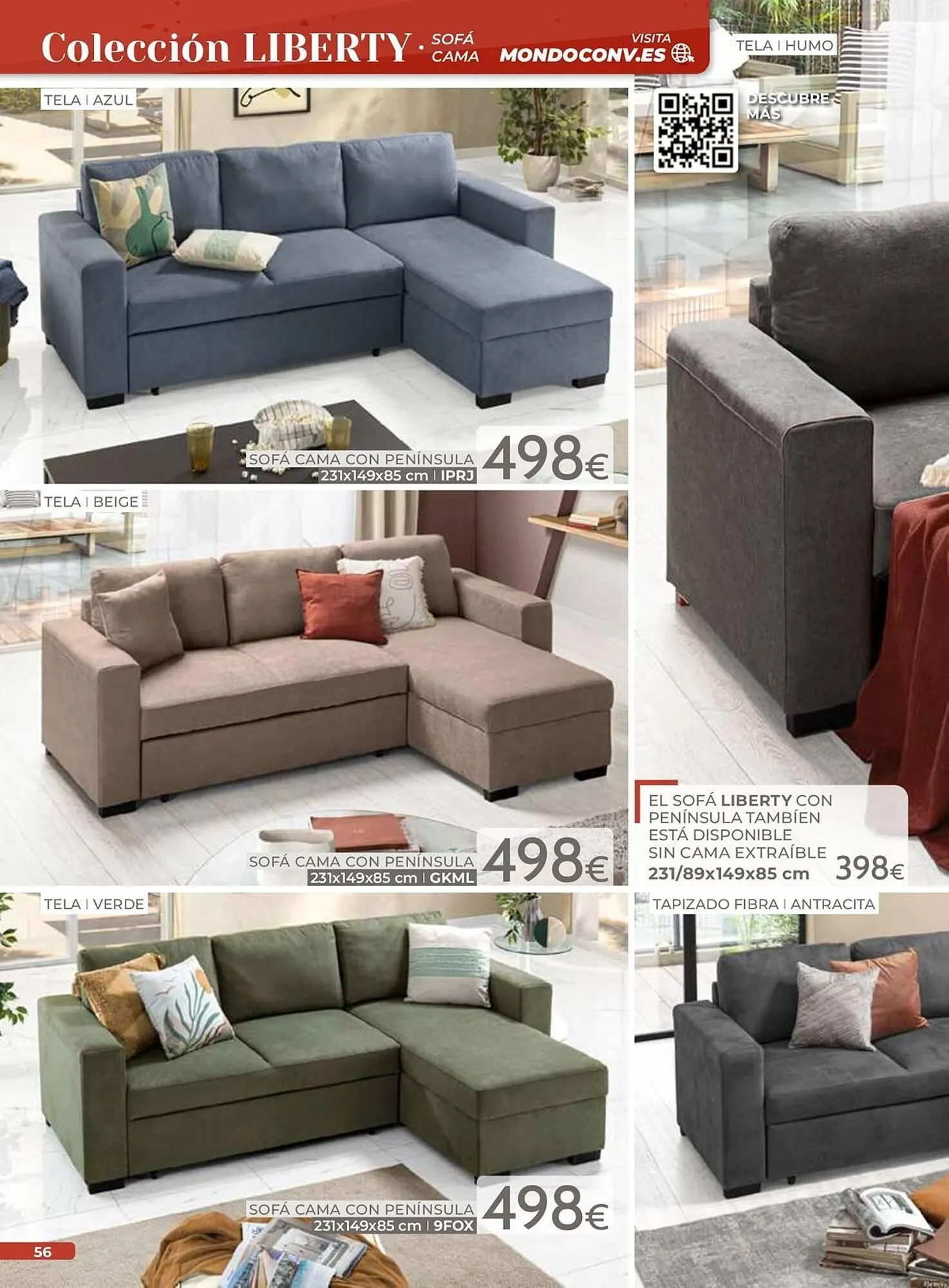 Catálogo de Catálogo Mondo Convenienza 2 de octubre al 28 de febrero 2026 - Página 58