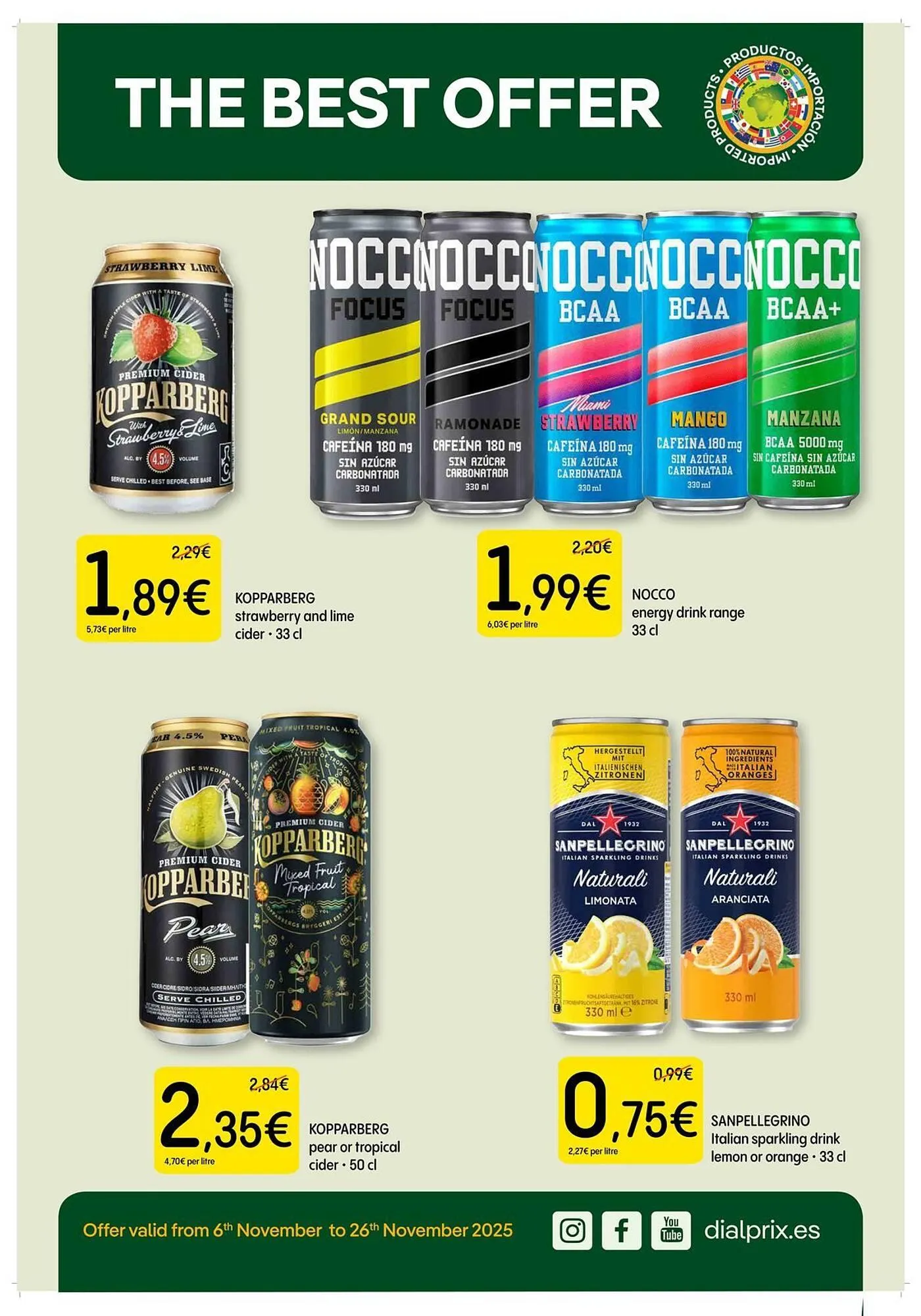 Catálogo de Folleto Dialprix 6 de noviembre al 26 de noviembre 2025 - Página 1