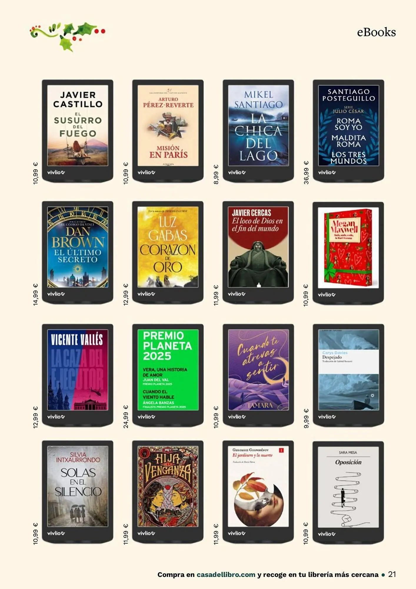 Catálogo de Catálogo Casa del Libro 19 de noviembre al 31 de enero 2026 - Página 21