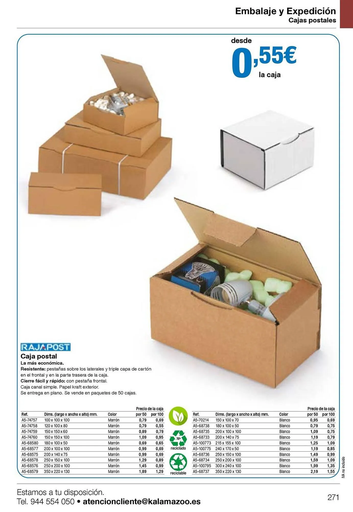 Catálogo de Folleto Staples Kalamazoo 19 de enero al 31 de diciembre 2026 - Página 271