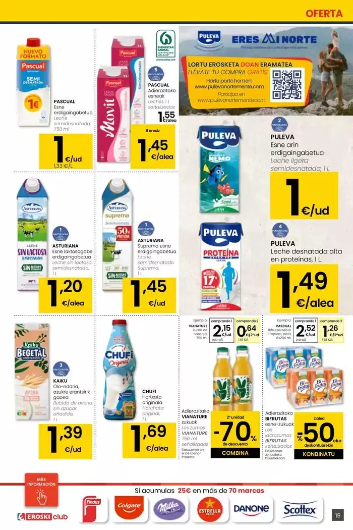 Catálogo de AUKERA OFERTA EROSKI CENTER 10 de abril al 29 de abril 2025 - Página 19