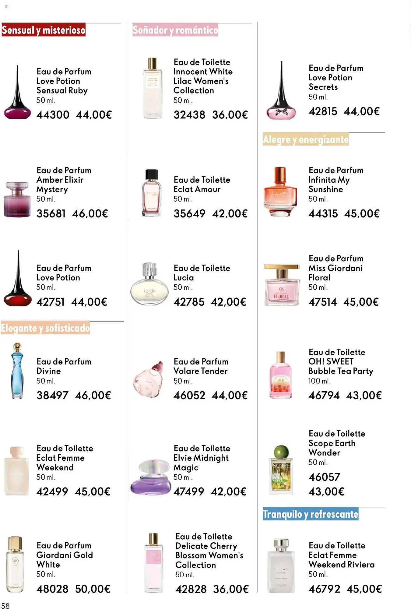 Catálogo de Catálogo Oriflame 13 de mayo al 2 de junio 2026 - Página 58