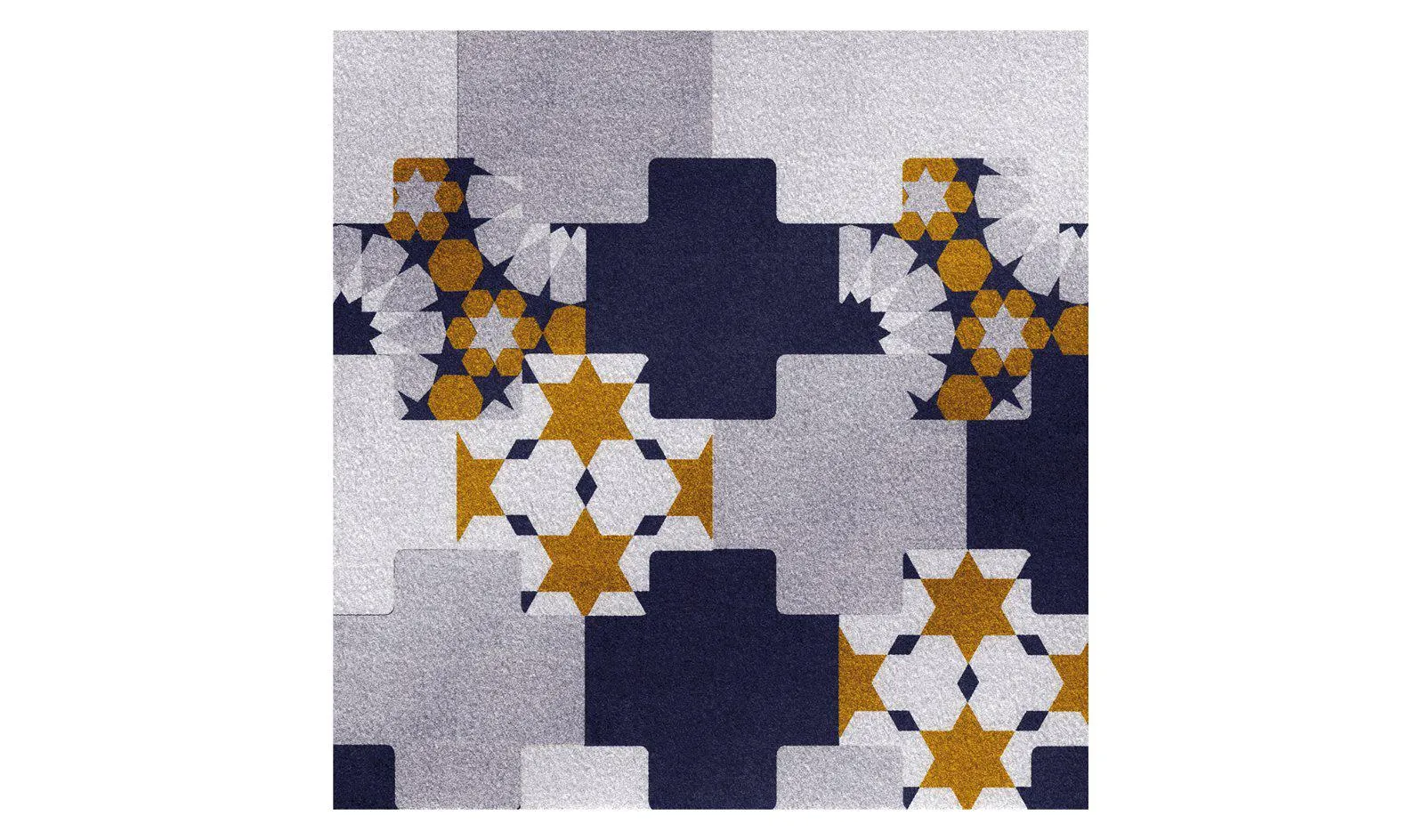 Alfombra de lana Mosaico II