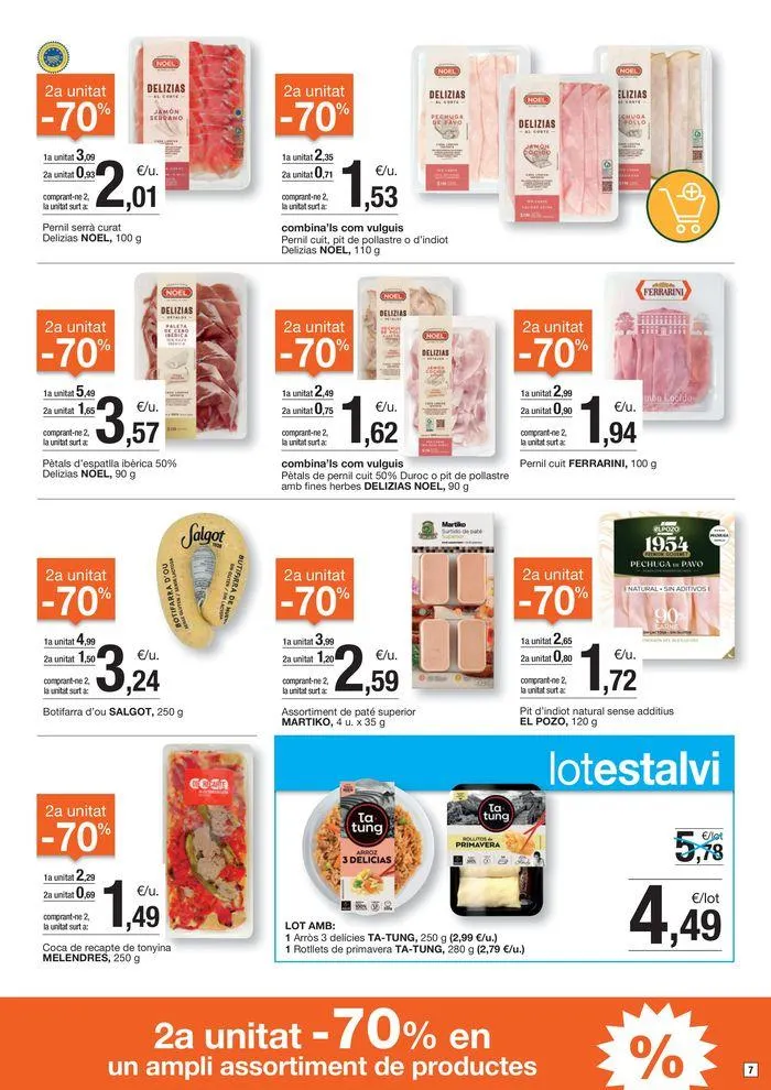 Catálogo de Fullet d'ofertes quinzenals 2 de septiembre al 9 de septiembre 2024 - Página 7