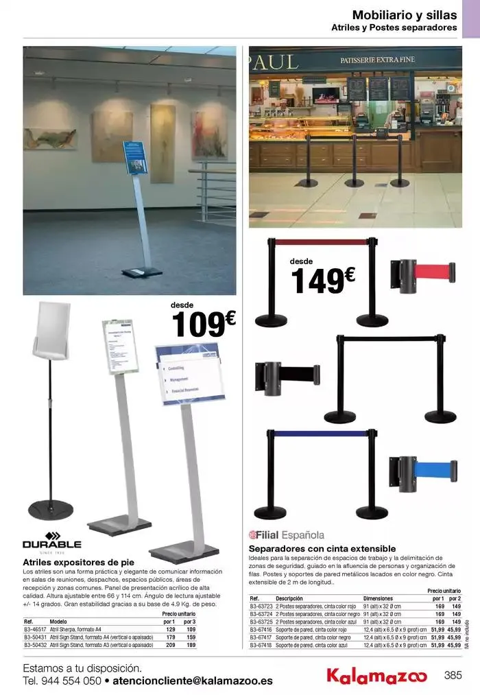 Catálogo de Staples Kalamazoo Catálogo General 9 de enero al 30 de septiembre 2025 - Página 385