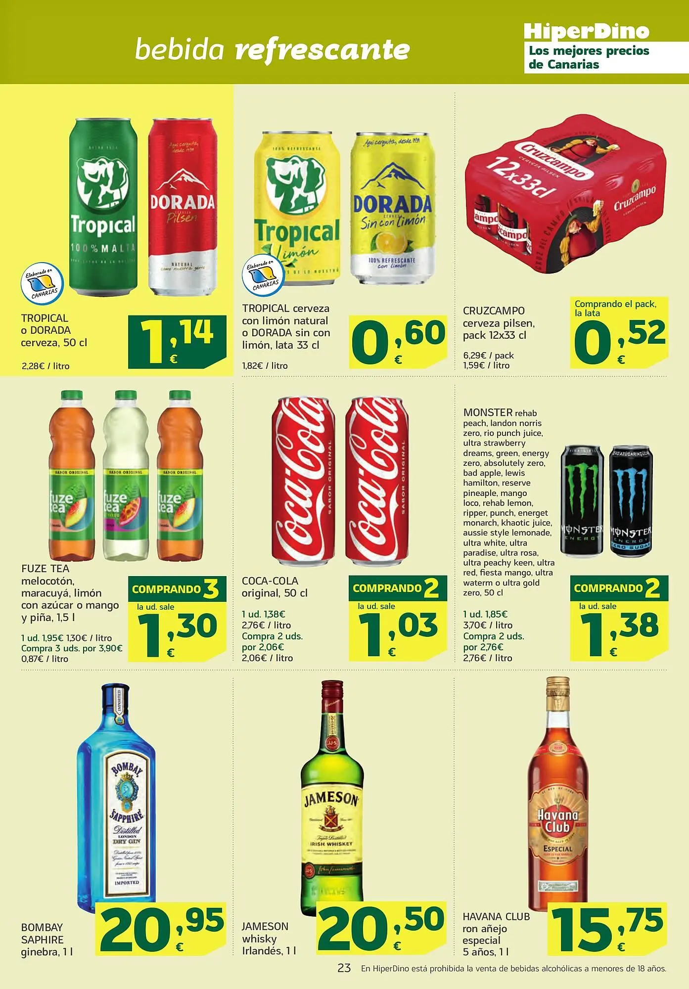 Catálogo de Folleto HiperDino 7 de enero al 22 de enero 2026 - Página 23