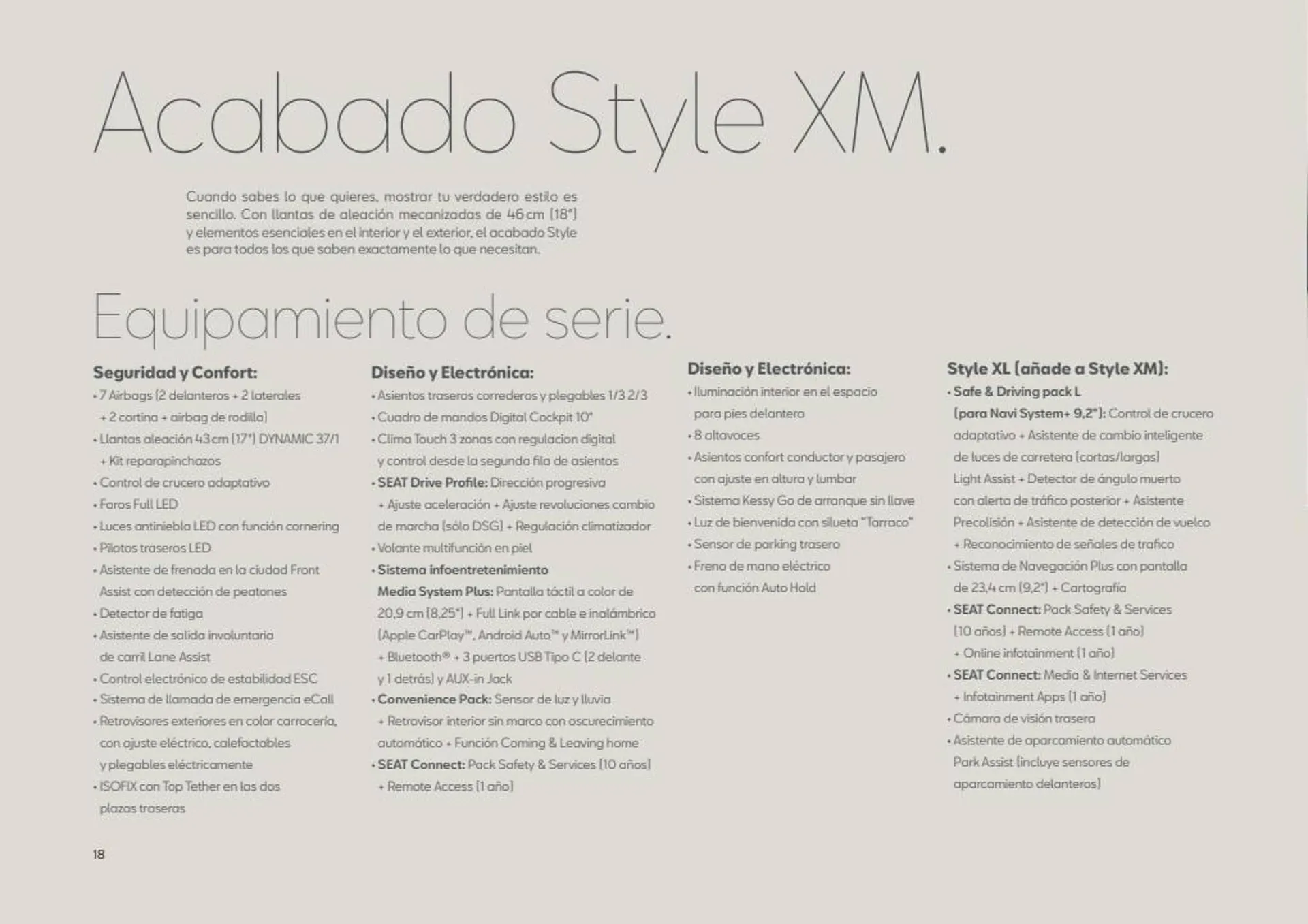 Catálogo de Folleto SEAT 8 de enero al 8 de enero 2024 - Página 18