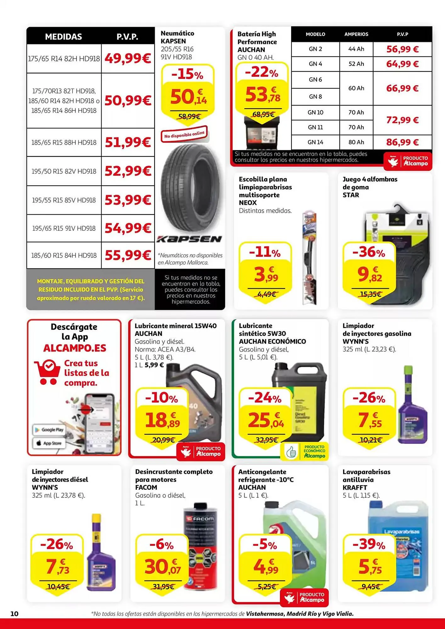 Catálogo de Folleto Alcampo 7 de noviembre al 20 de noviembre 2024 - Página 10