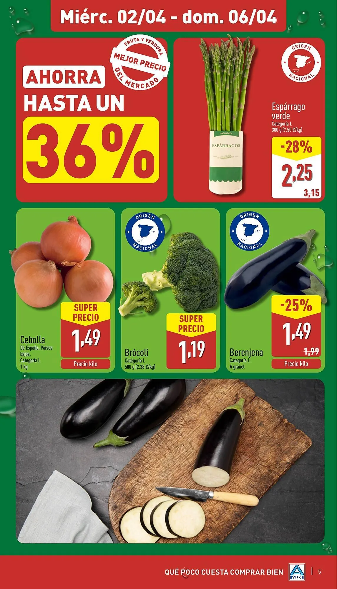 Catálogo de Folleto ALDI 2 de abril al 6 de abril 2025 - Página 5