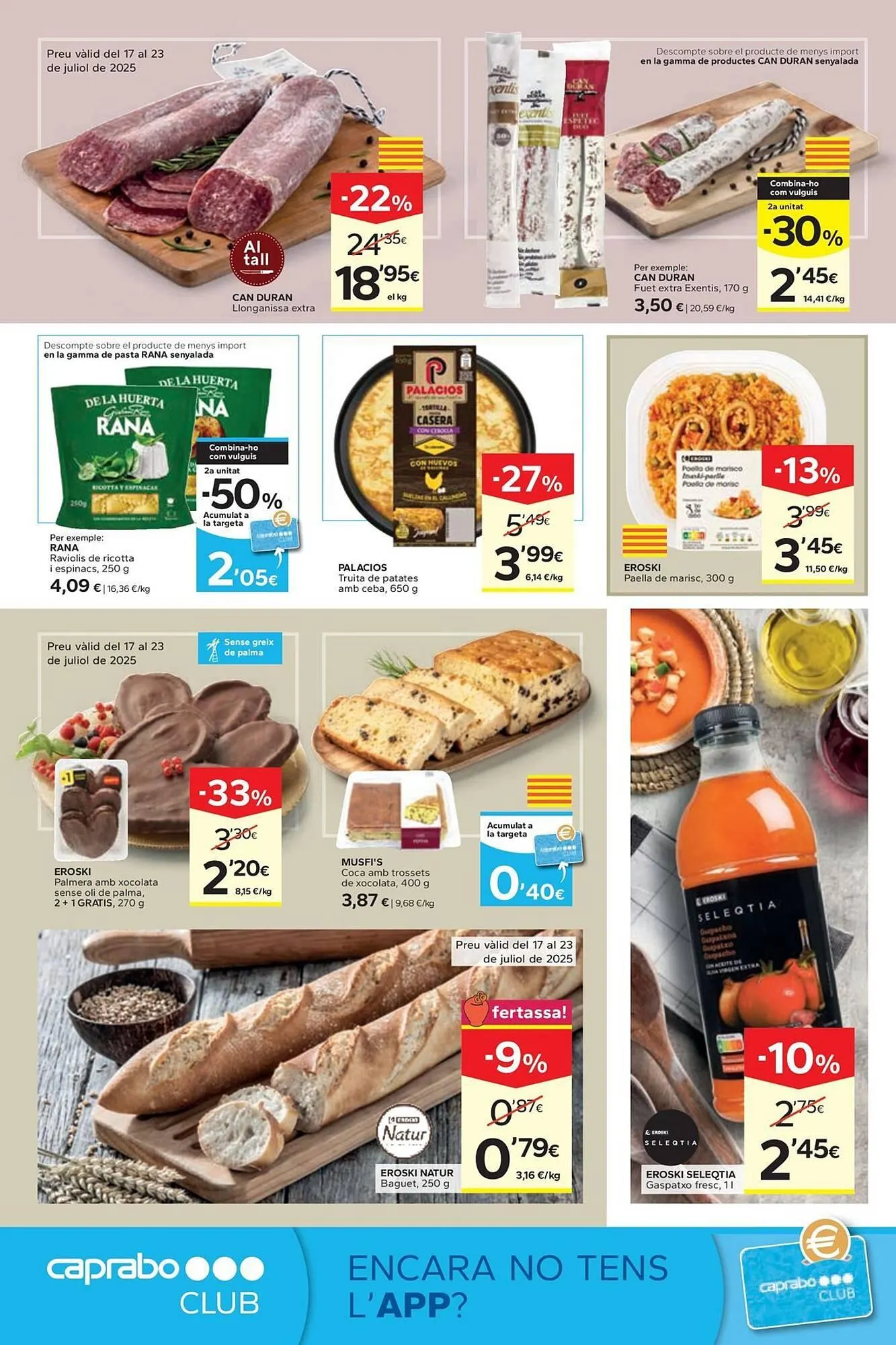 Catálogo de Folleto Caprabo 17 de julio al 30 de julio 2025 - Página 8