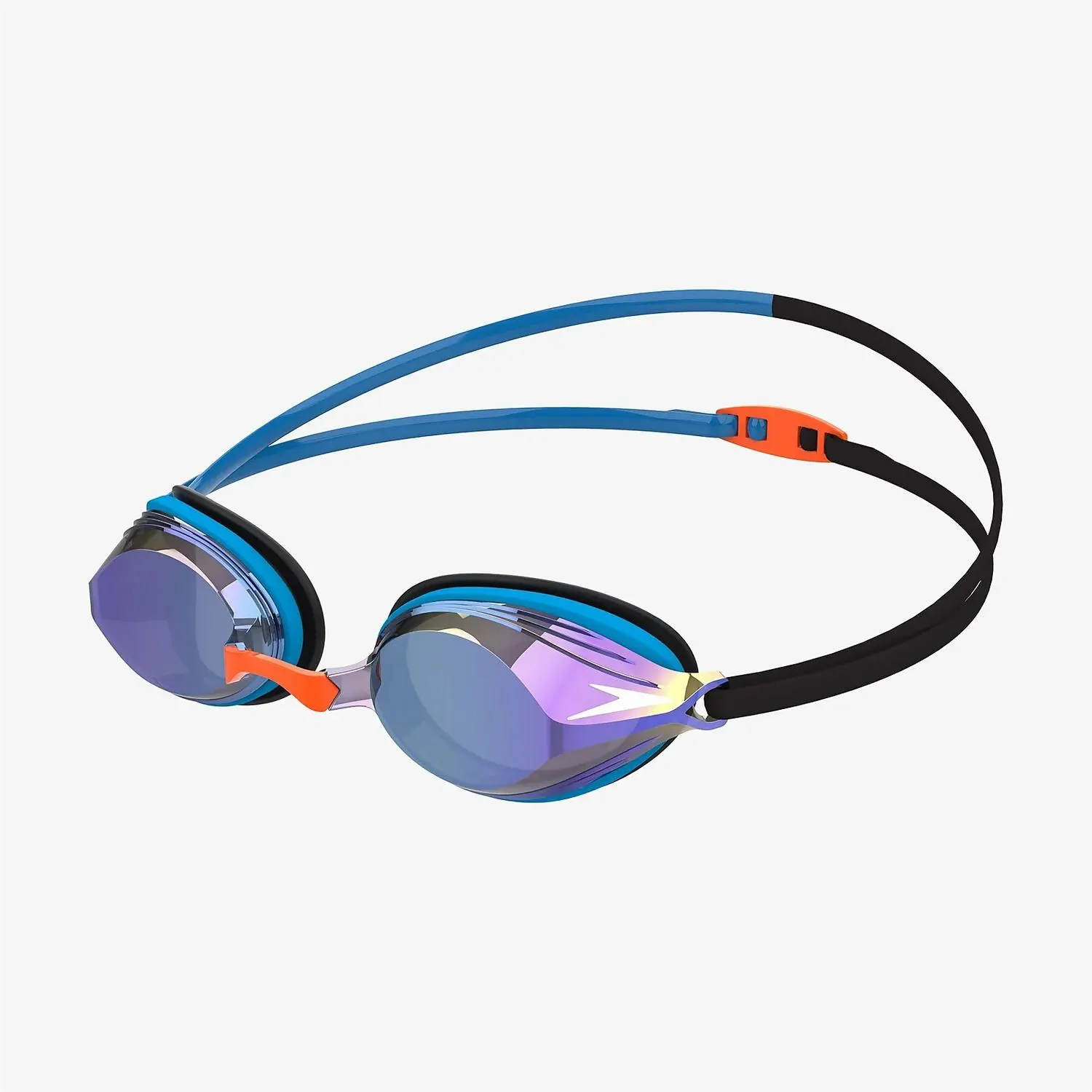 Gafas de espejo para adultos Vengeance, negro/azul