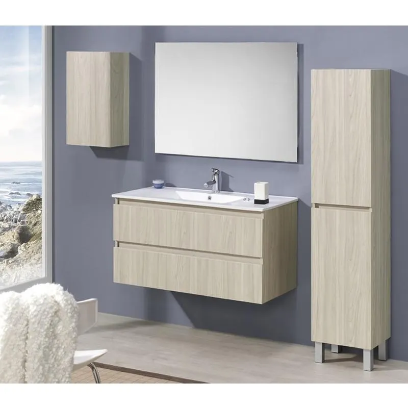 CONJUNTO MUEBLE BAÑO PALMA ROBLE ULLOA 80cm