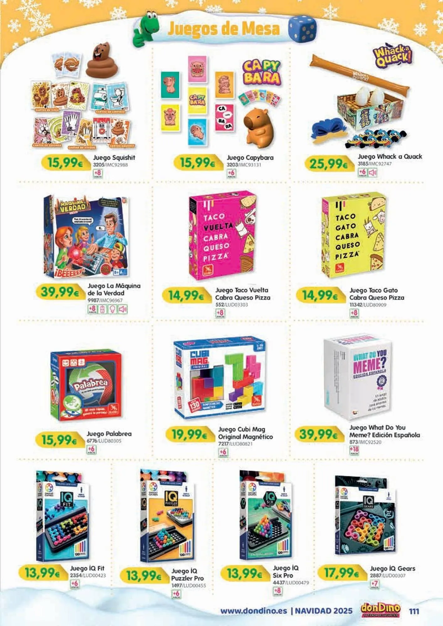 Catálogo de Catálogo Don Dino 31 de octubre al 19 de diciembre 2025 - Página 111