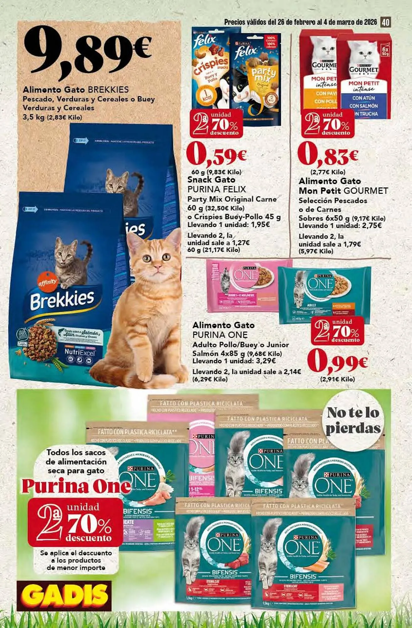 Catálogo de Folleto Gadis 26 de febrero al 4 de marzo 2026 - Página 40