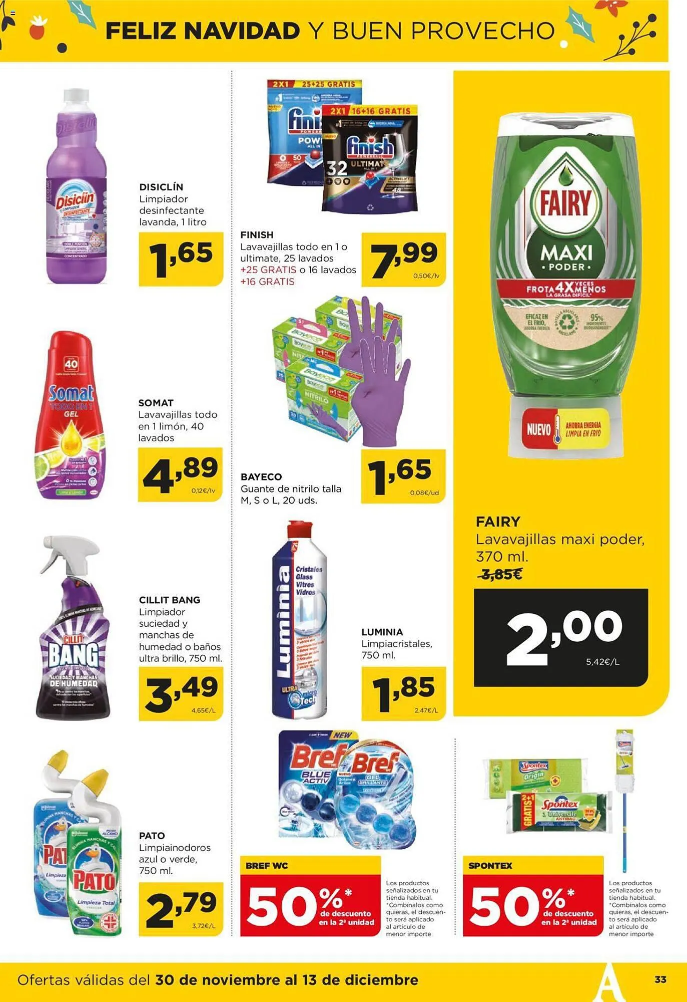 Catálogo de Folleto Alimerka 30 de noviembre al 13 de diciembre 2023 - Página 33