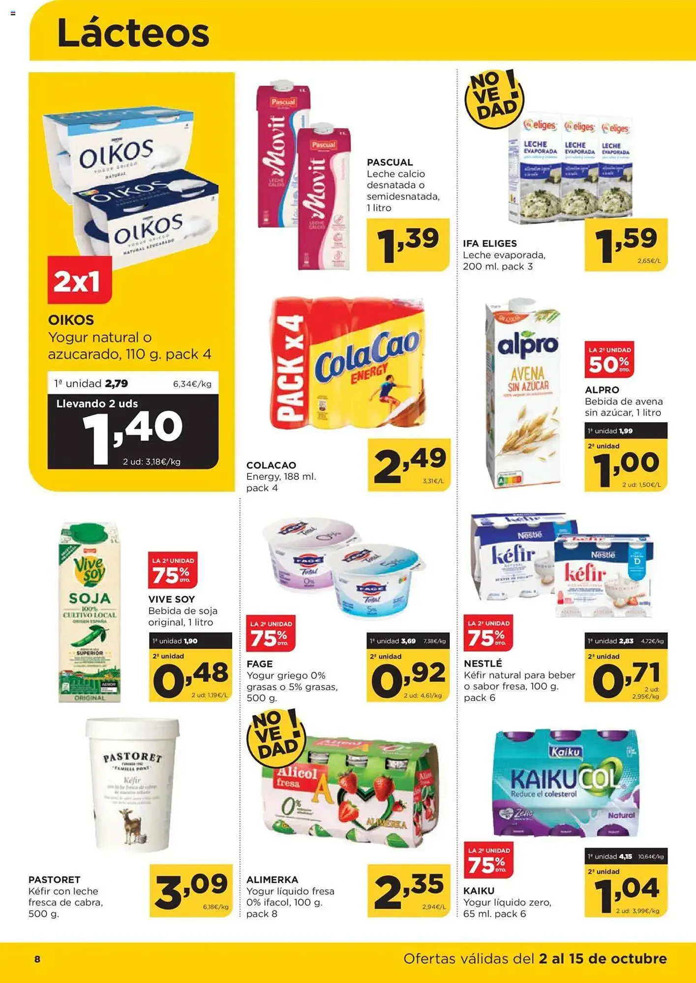 Catálogo de Folleto Alimerka 2 de octubre al 15 de octubre 2025 - Página 8