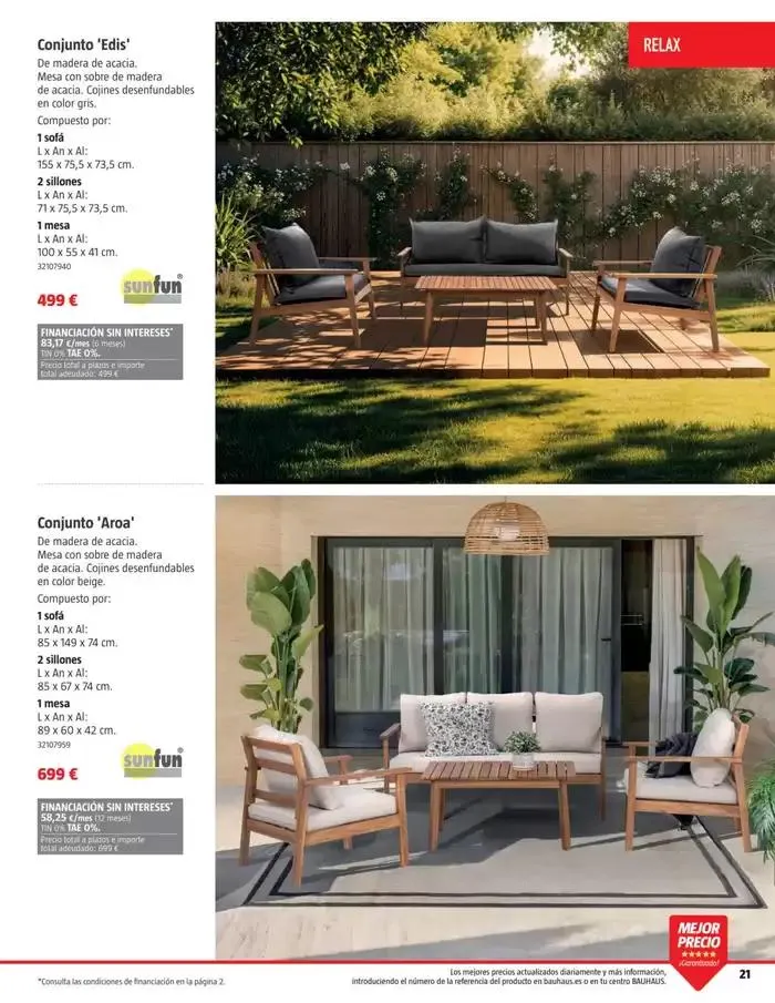 Catálogo de Bauhaus Verano 1 de junio al 31 de agosto 2025 - Página 21