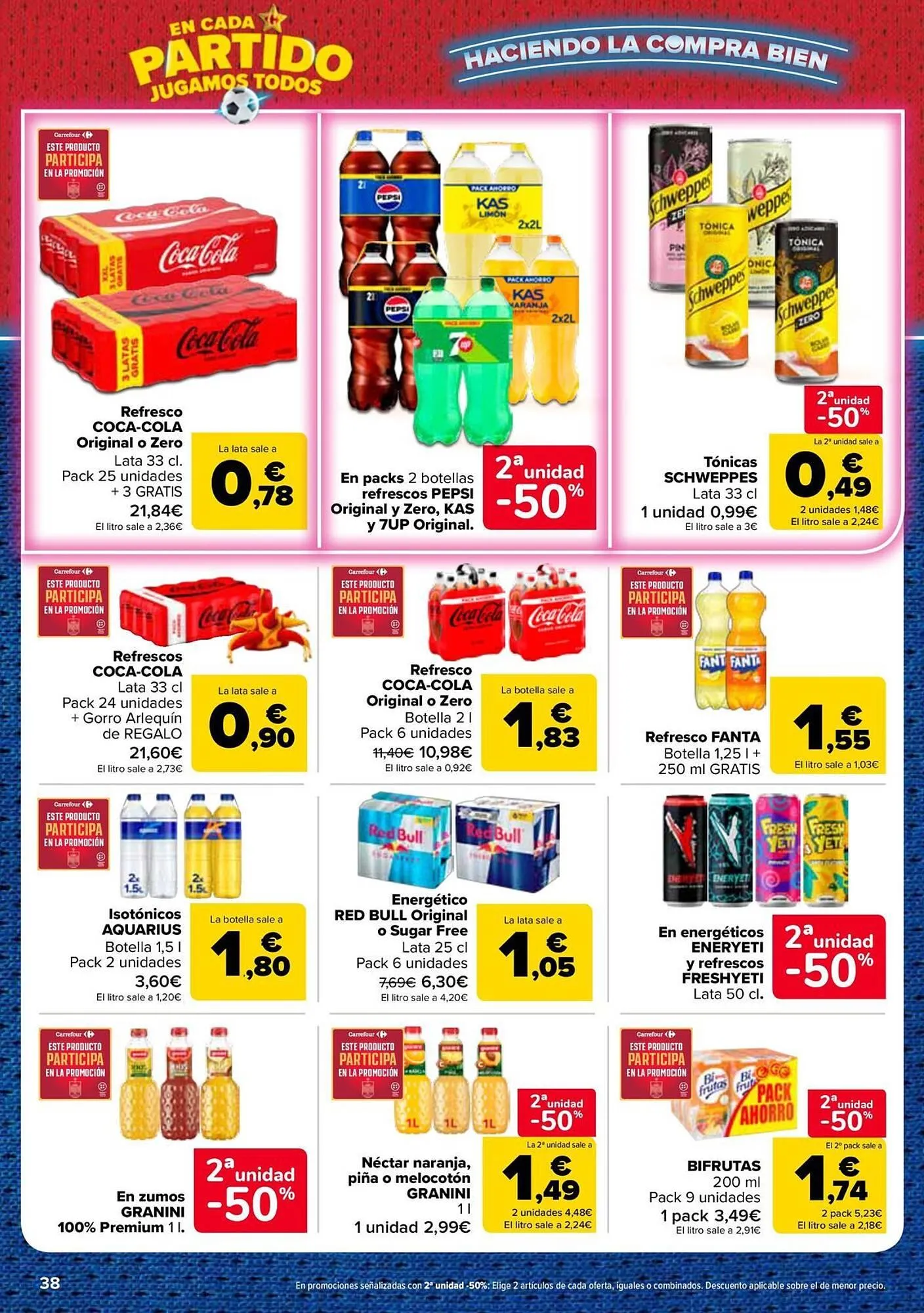 Catálogo de Folleto Carrefour 11 de junio al 24 de junio 2026 - Página 38