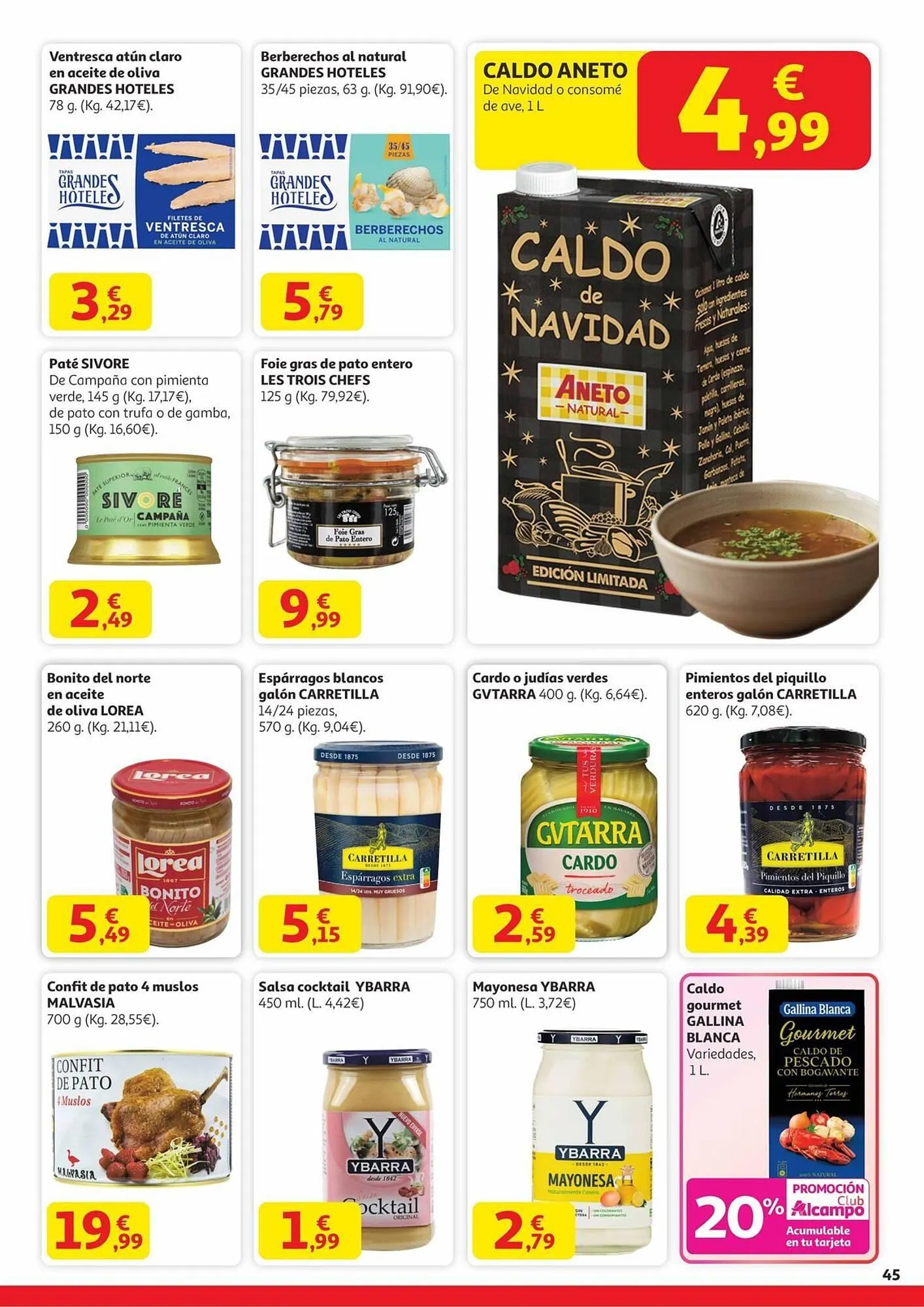 Catálogo de Folleto Alcampo 11 de diciembre al 31 de diciembre 2025 - Página 45