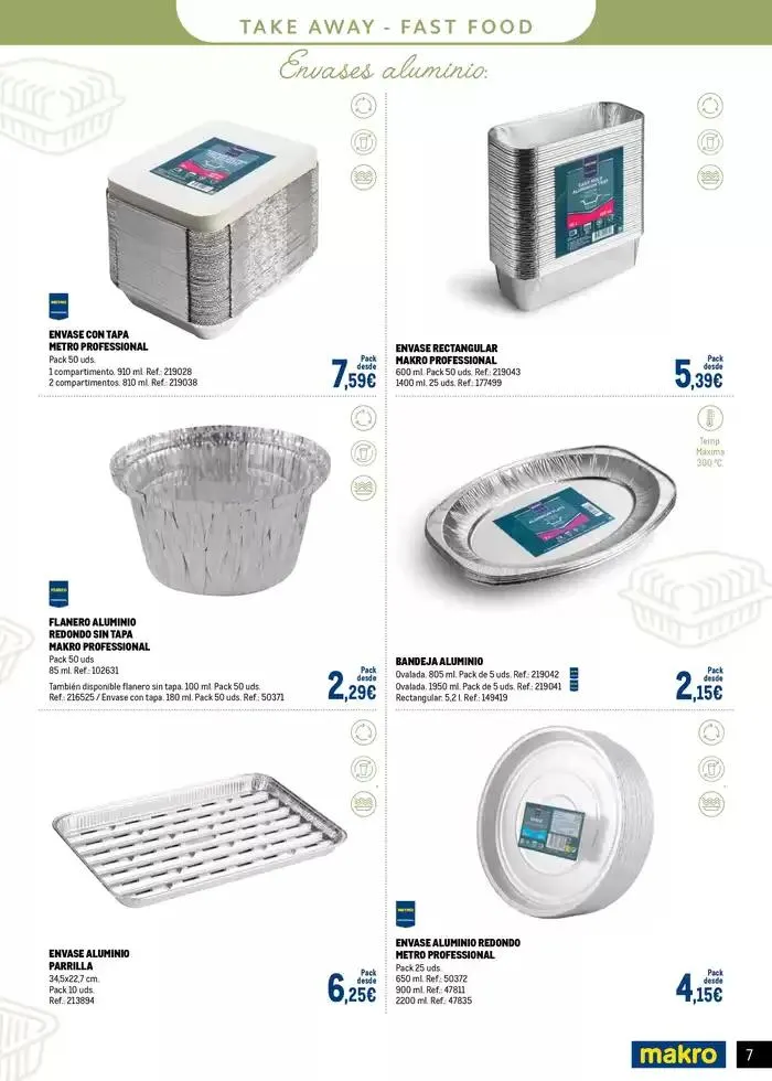 Catálogo de Catalogo Desechables Take Away Centro 20 de mayo al 1 de junio 2025 - Página 7