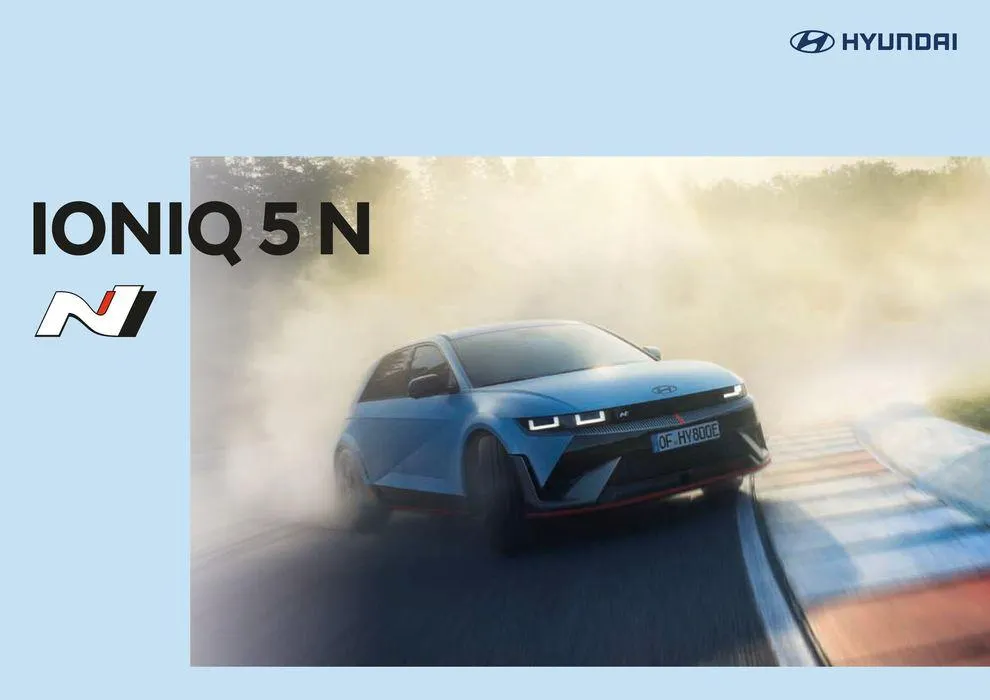 Catálogo de Hyundai - IONIQ 5 N 25 de junio al 25 de junio 2025 - Página 1