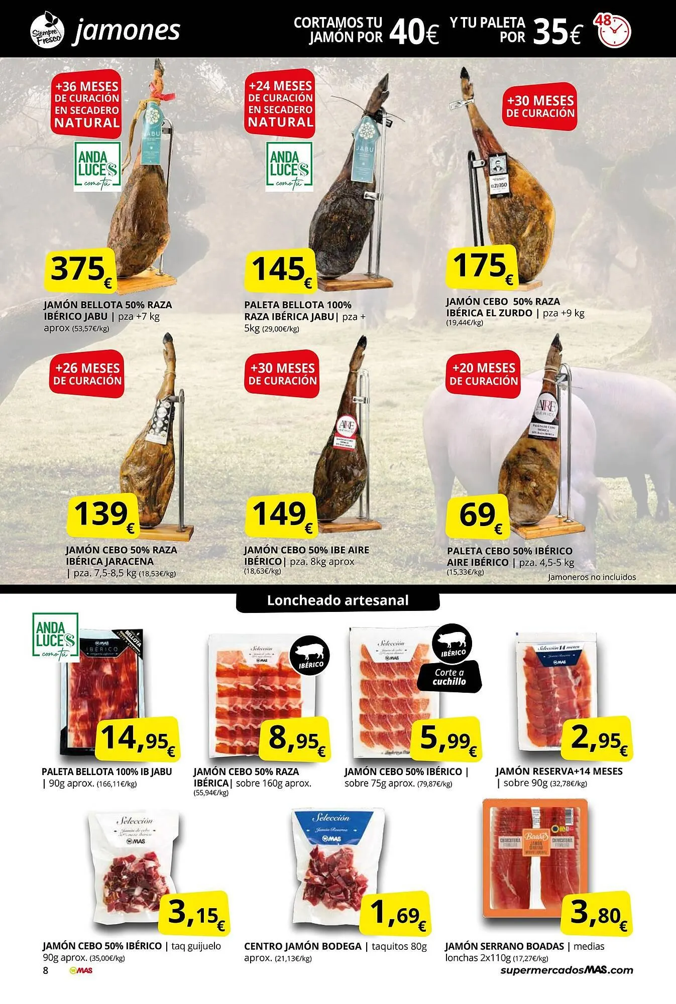 Catálogo de Folleto Supermercados MAS 29 de agosto al 30 de septiembre 2025 - Página 8