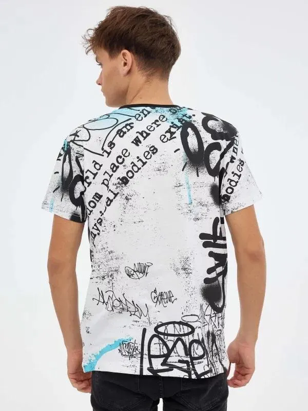 Camiseta texto urban