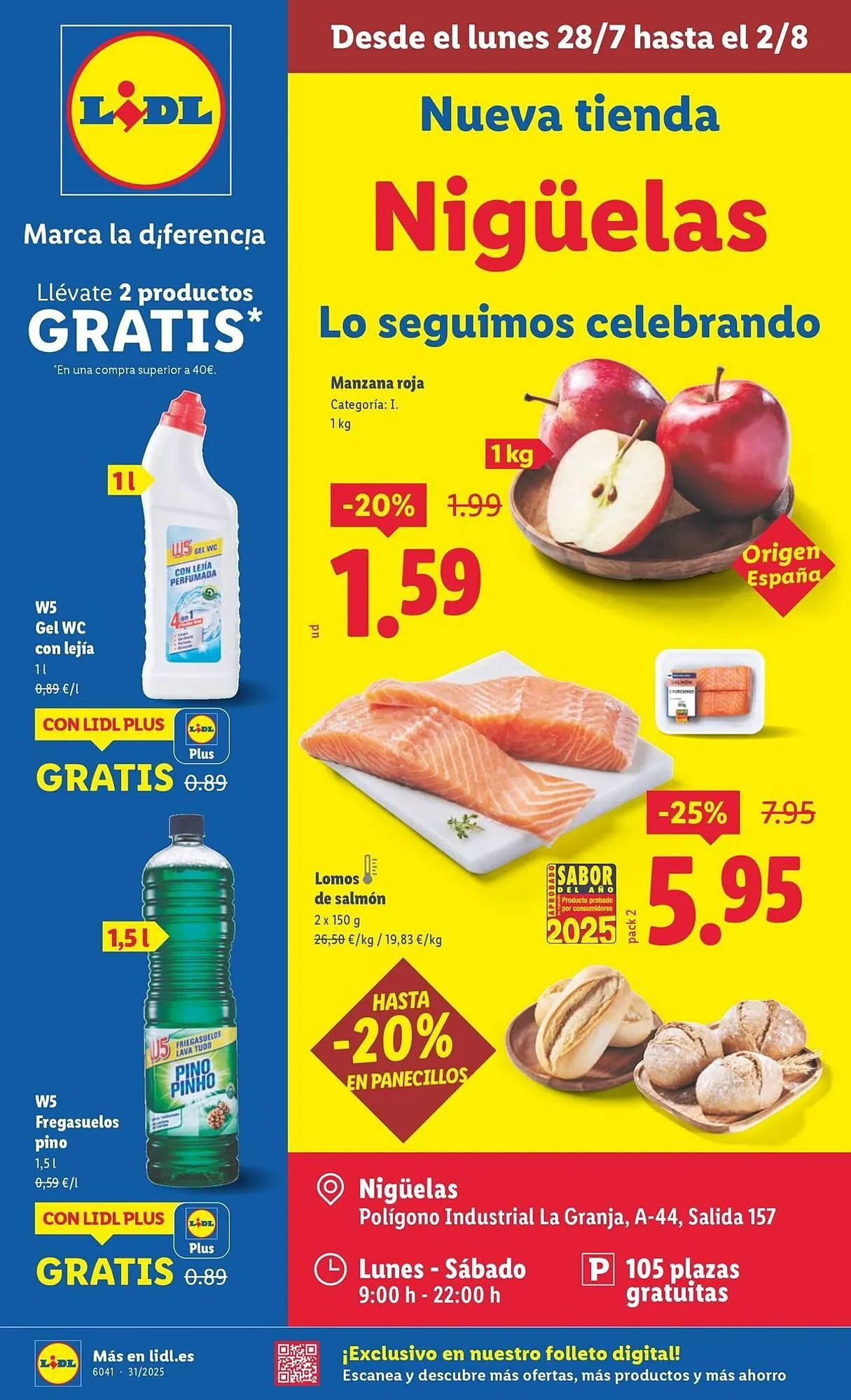 Catálogo de Folleto Lidl 31 de julio al 2 de agosto 2025 - Página 1