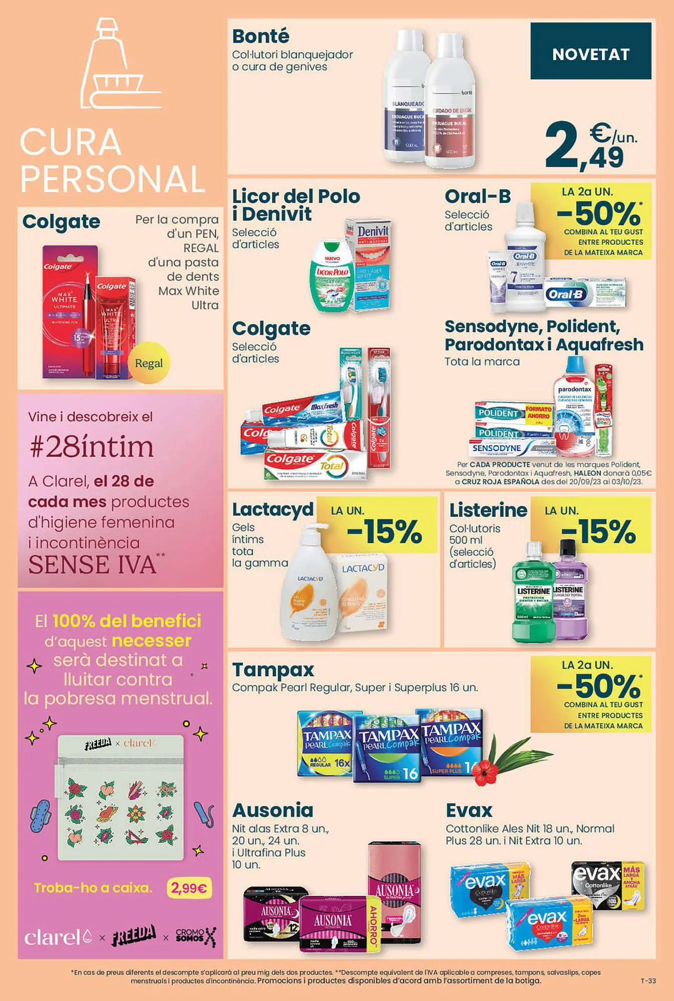 Catálogo de Folleto Clarel 20 de septiembre al 3 de octubre 2023 - Página 6