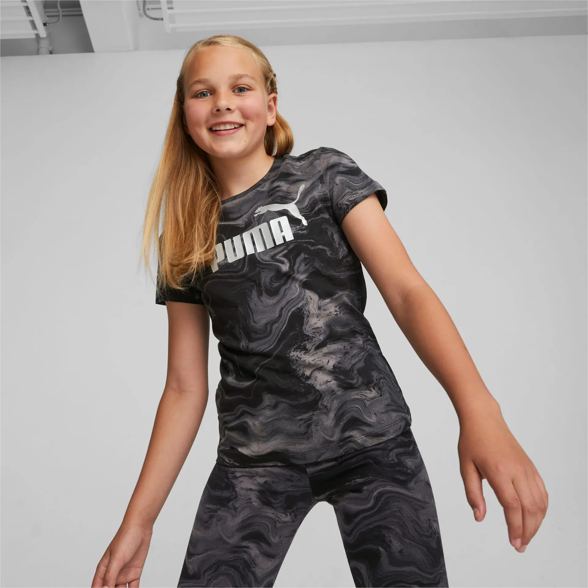 ESS+ MARBLEIZED Youth Tee
