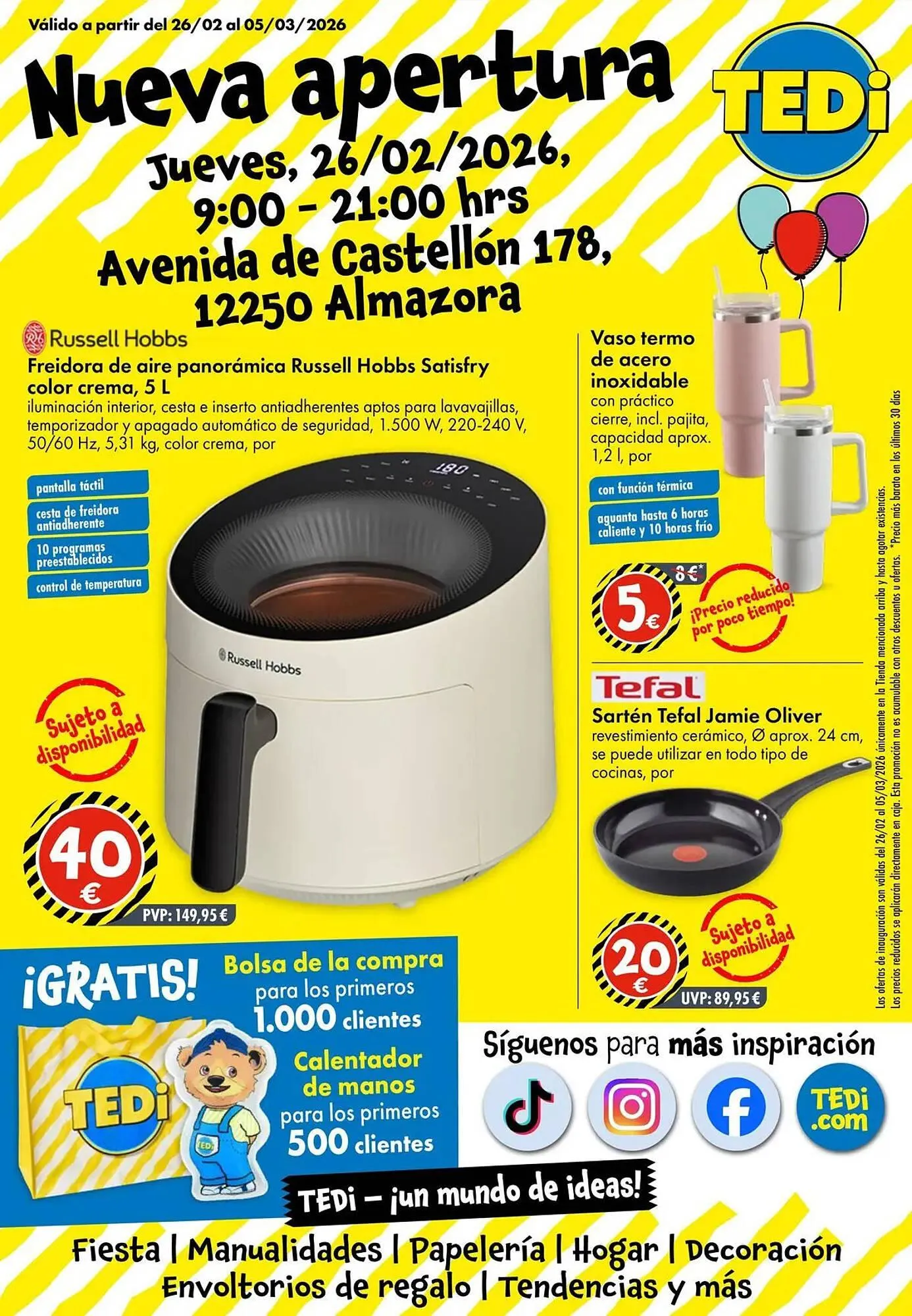 Catálogo de Catálogo TEDi 27 de febrero al 4 de marzo 2026 - Página 1