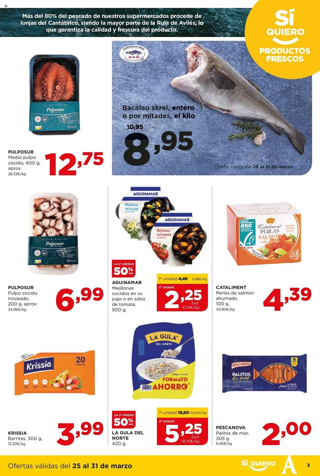 Catálogo de Folleto Alimerka 25 de marzo al 31 de marzo 2024 - Página 3