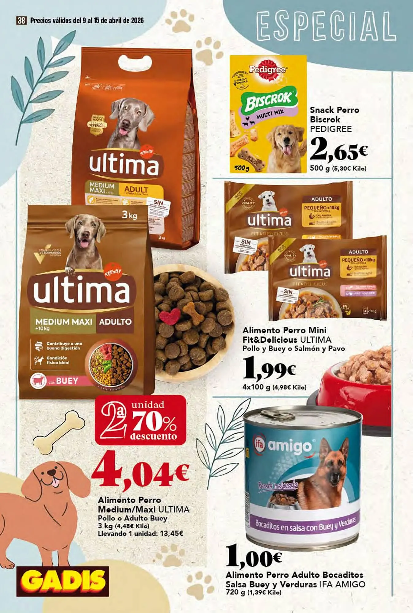 Catálogo de Folleto Gadis 9 de abril al 15 de abril 2026 - Página 38