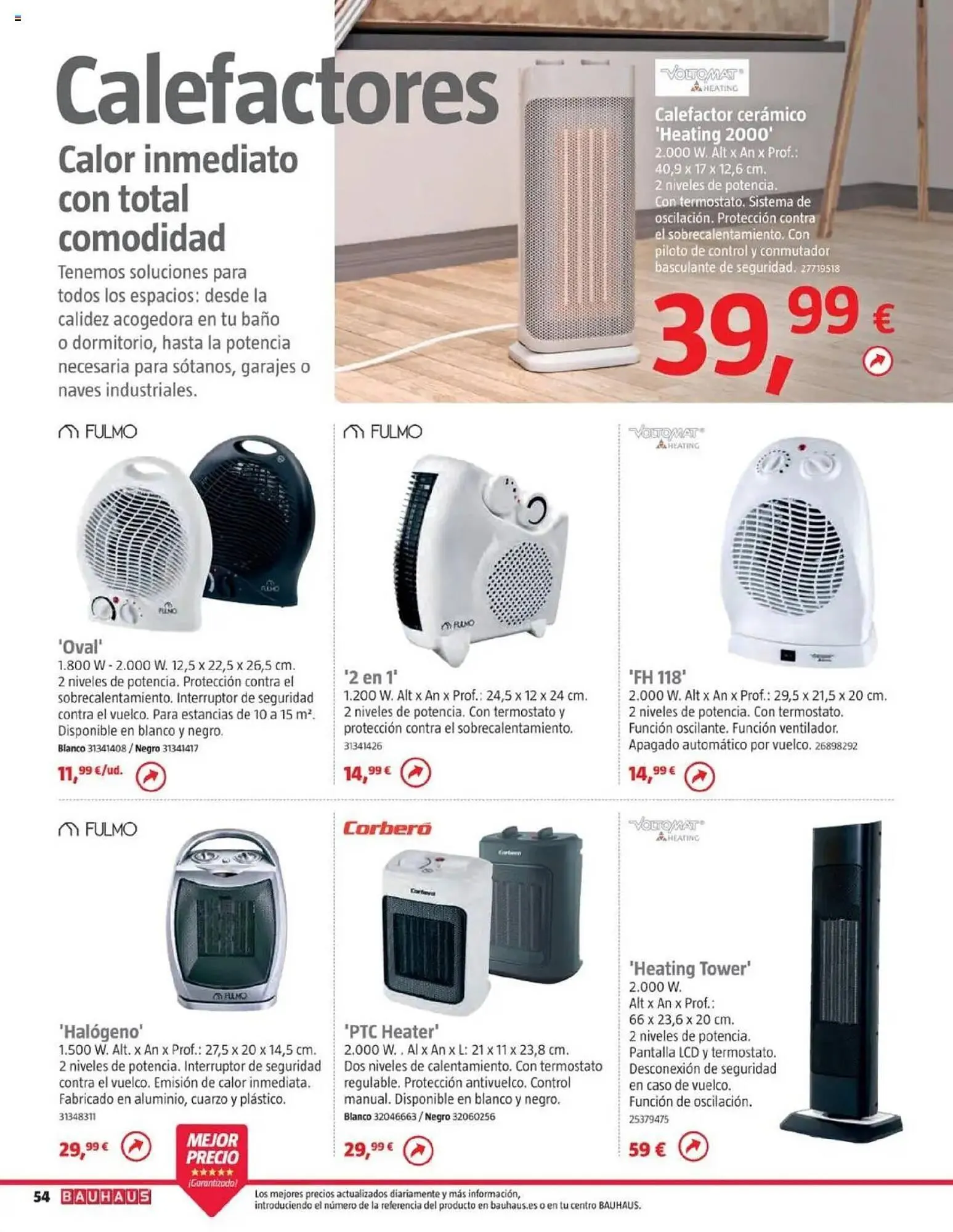 Catálogo de Catálogo Bauhaus 16 de septiembre al 17 de octubre 2025 - Página 54