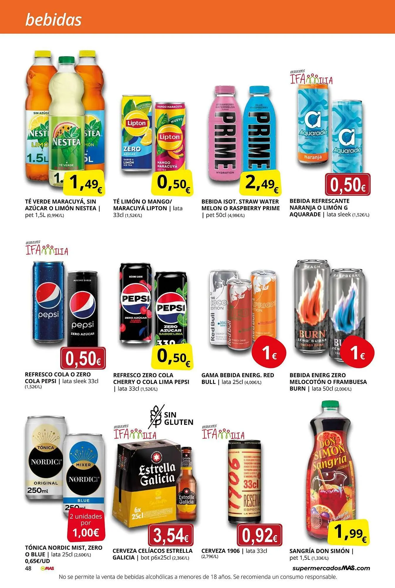 Catálogo de Folleto Supermercados MAS 29 de agosto al 30 de septiembre 2025 - Página 48