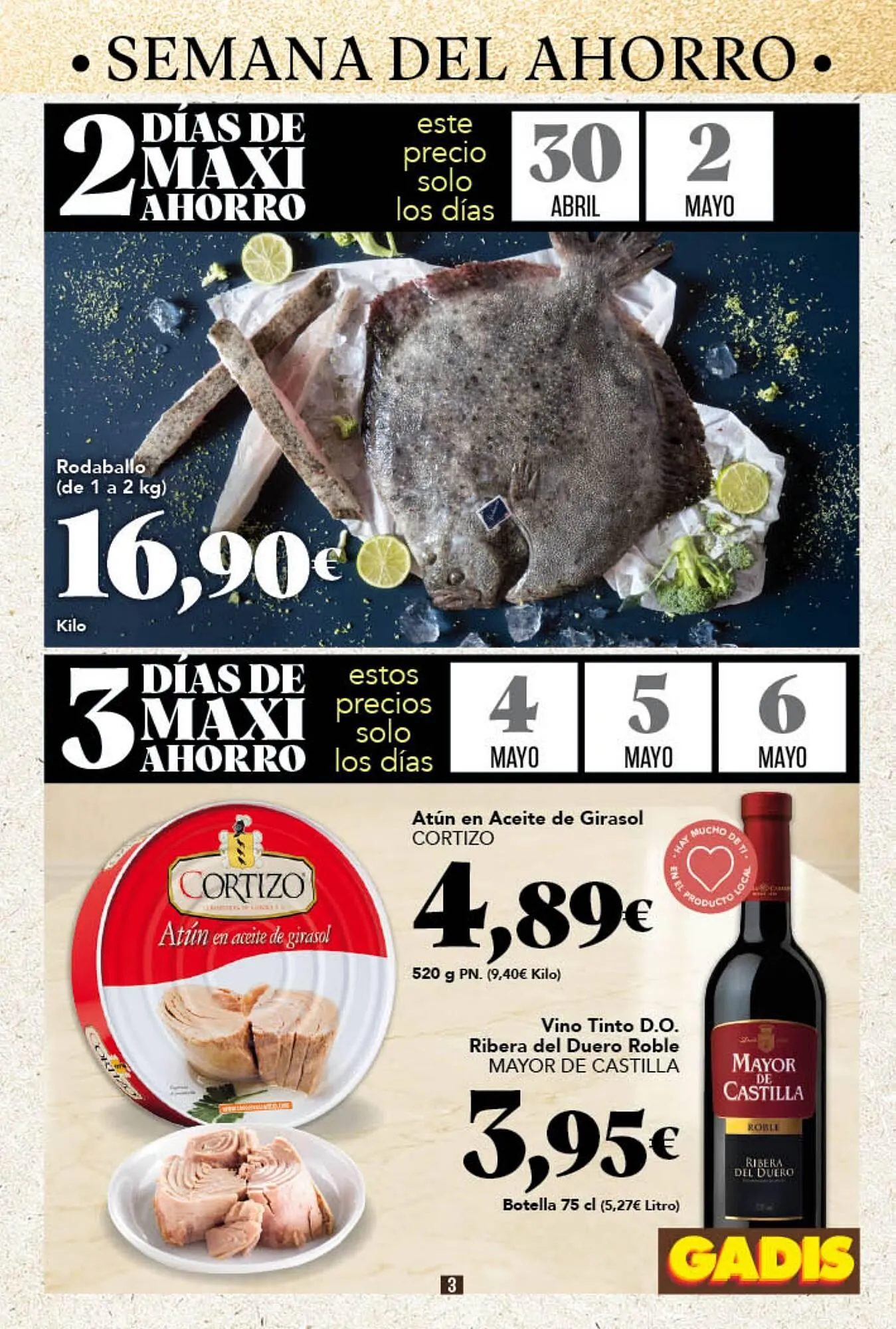 Catálogo de Folleto Gadis 30 de abril al 6 de mayo 2026 - Página 3