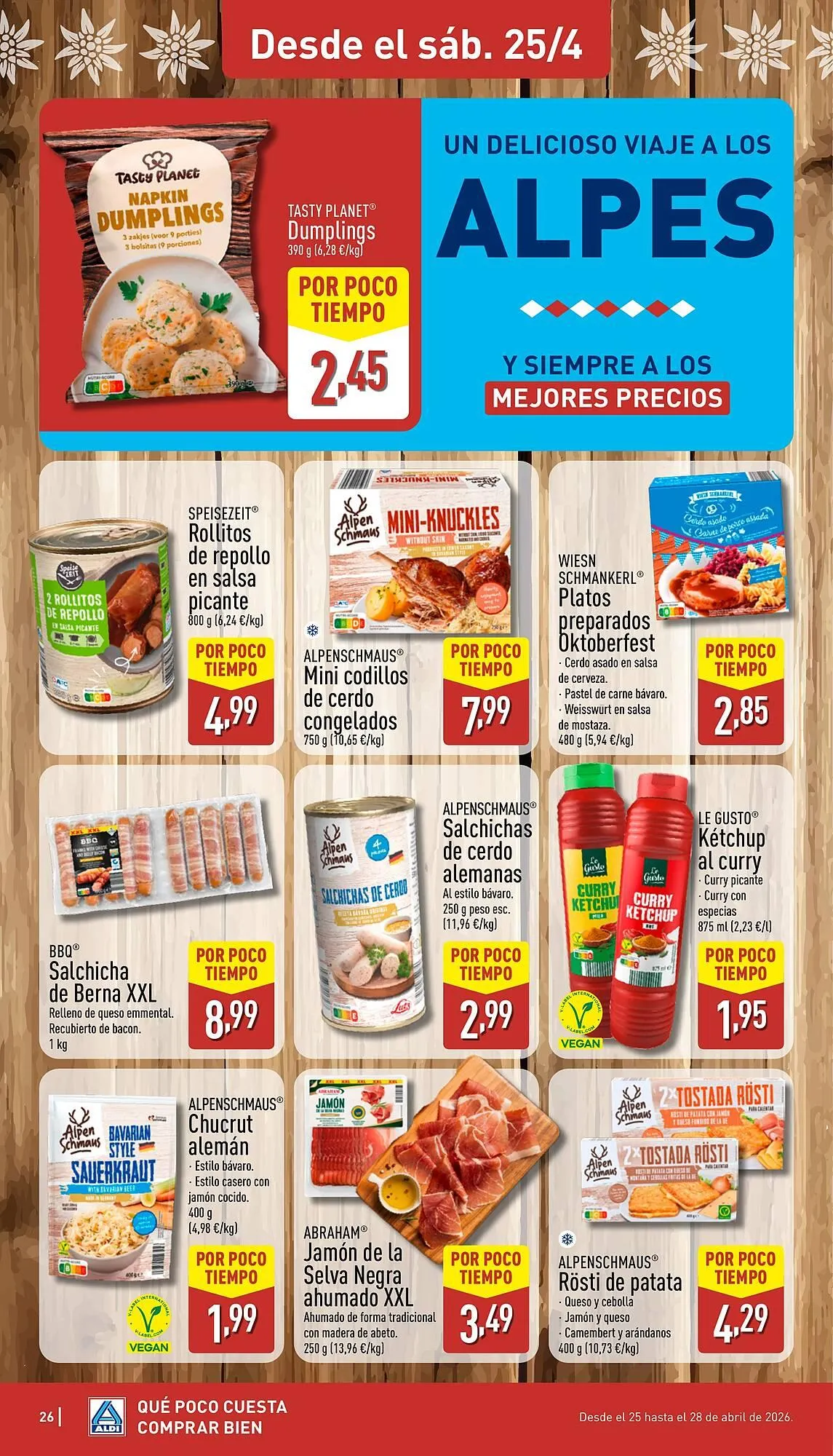 Catálogo de Folleto ALDI 20 de abril al 26 de abril 2026 - Página 26