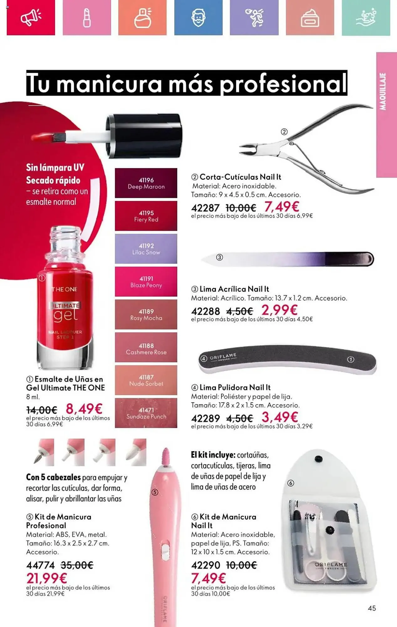 Catálogo de Folleto Oriflame 13 de julio al 2 de agosto 2025 - Página 45