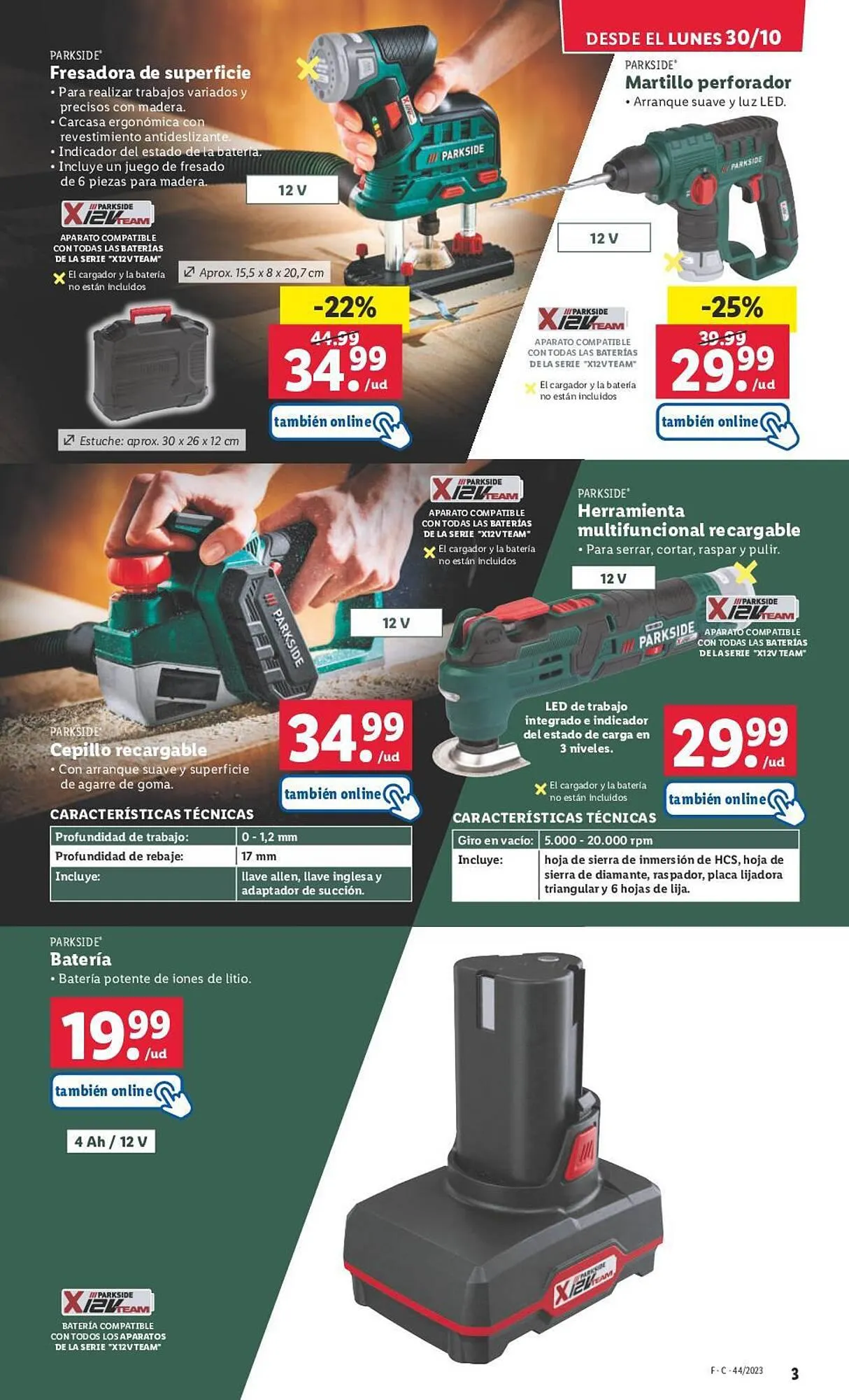 Catálogo de Folleto Lidl 30 de octubre al 5 de noviembre 2023 - Página 3