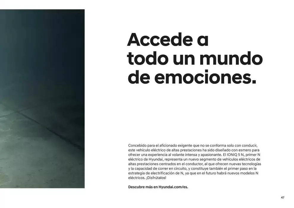 Catálogo de Hyundai - IONIQ 5 N 31 de diciembre al 31 de diciembre 2025 - Página 47