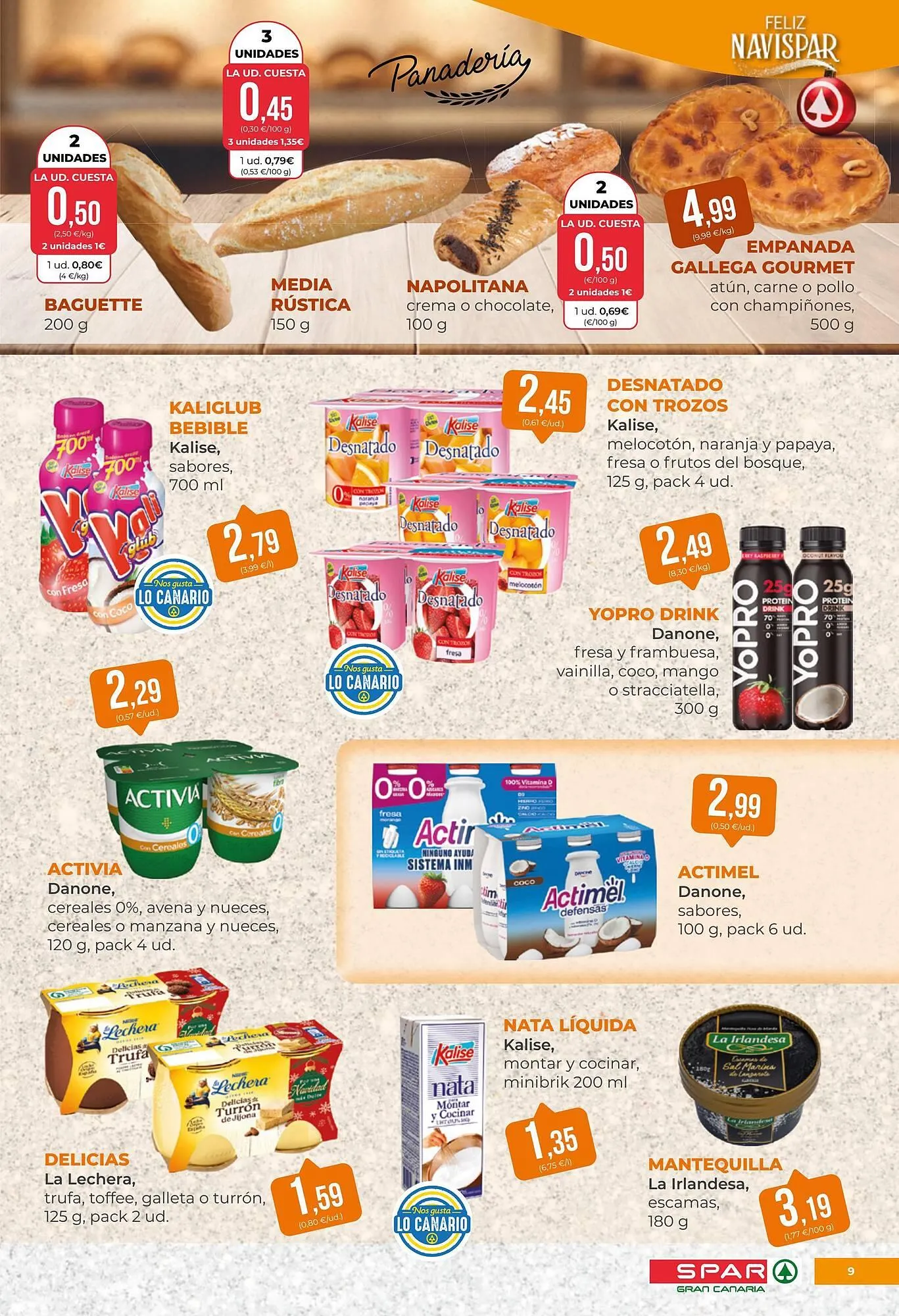 Catálogo de Folleto SPAR Gran Canaria 30 de diciembre al 5 de enero 2026 - Página 9