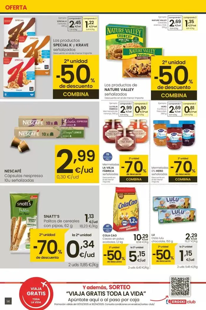 Catálogo de Precio más bajo Mercat 27 de marzo al 8 de abril 2025 - Página 14