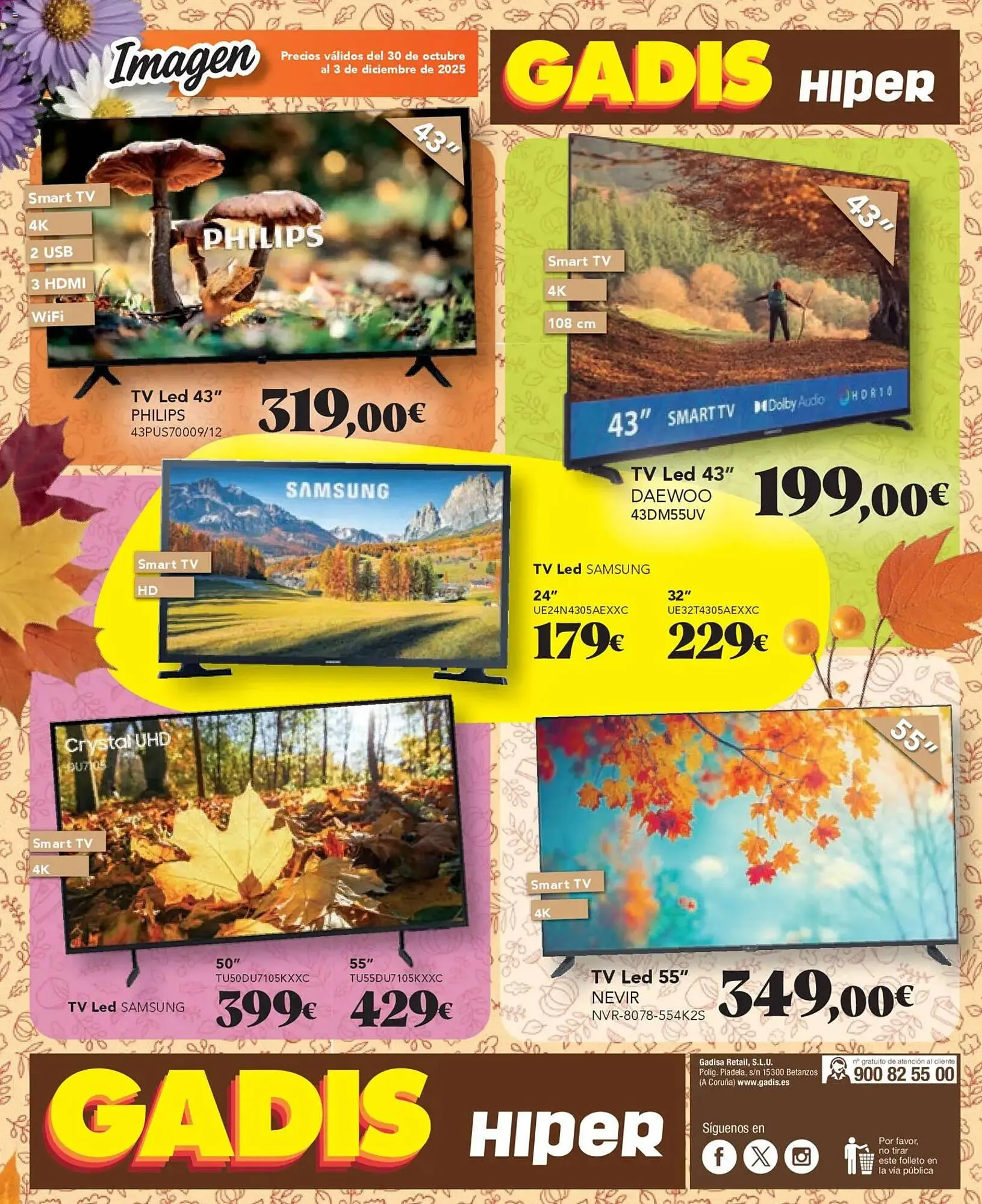 Catálogo de Folleto Gadis 30 de octubre al 3 de diciembre 2025 - Página 16