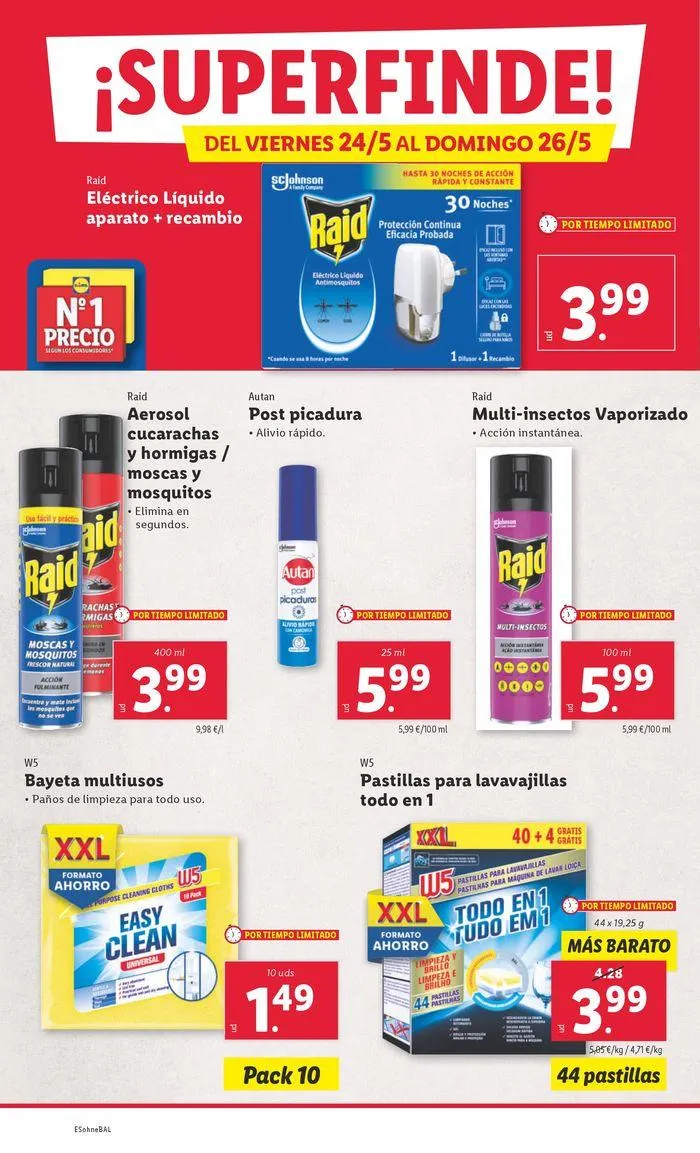 Catálogo de ¡Bazar Lidl! 20 de mayo al 26 de mayo 2024 - Página 40