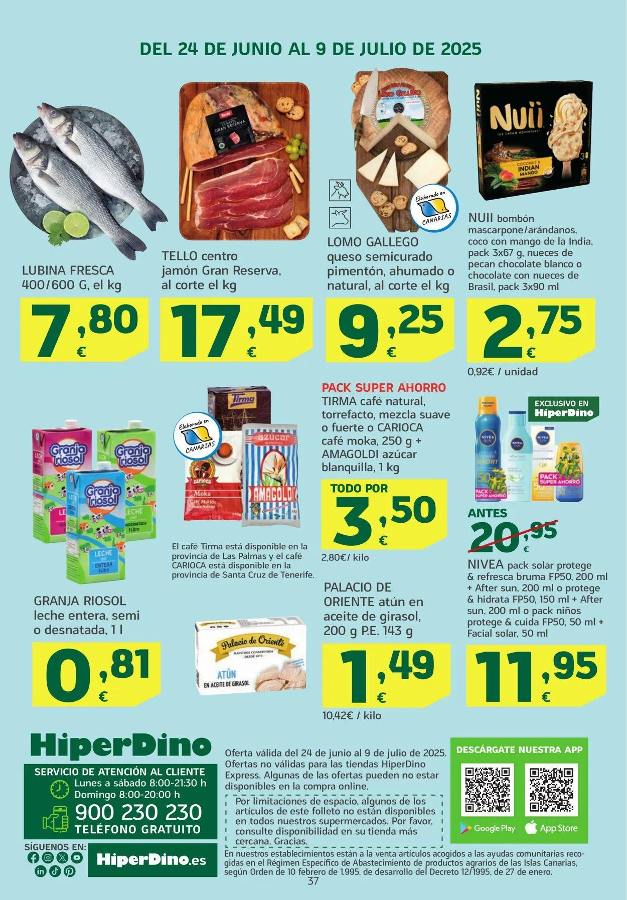 Catálogo de Hiperdino 24 de junio al 9 de julio 2025 - Página 37