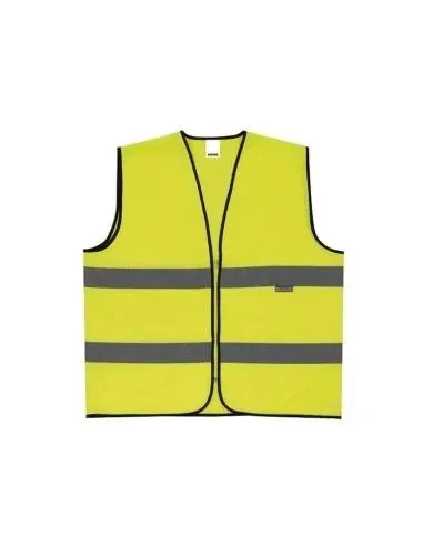 Chaleco Alta Visibilidad Amarillo Flúor